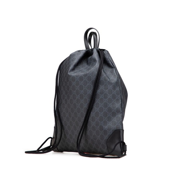 GUCCI Authentic Black Leather Backpack main image 5
